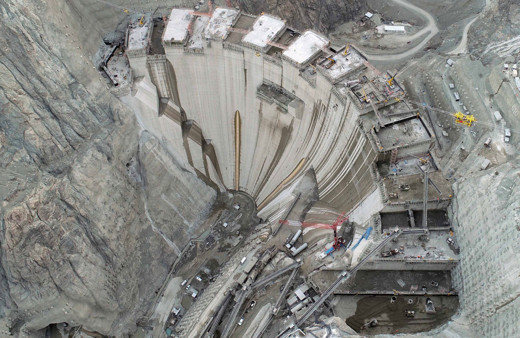 Bakan Bekir Pakdemirli: Yusufeli Barajı'nda 175 metre yüksekliğe ulaşıldı