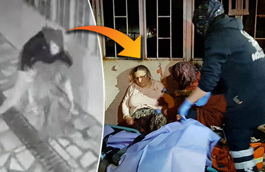 Kan donduran görüntüler Manisa'dan! Sokak ortasında annesini acımasızca bıçakladı