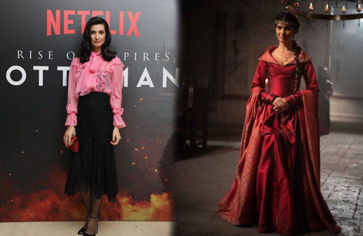 Tuba Büyüküstün geceye damga vurdu Rise of Empires: Ottoman özel gösterimi yapıldı