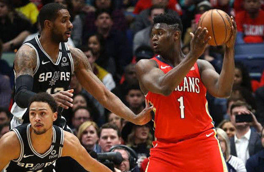 Zion Williamson'dan NBA'deki ilk karşılaşmasında 22 sayı