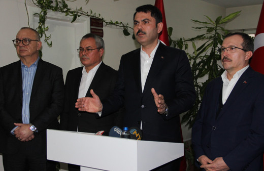 Bakan Kurum deprem bölgesinde son durumu açıkladı