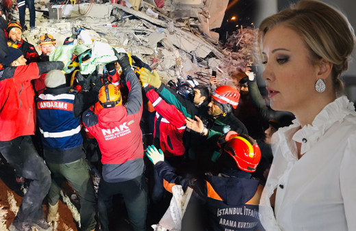 Berna Laçin'in Elazığ depremi paylaşımına soruşturma açıldı savcılık harekete geçti