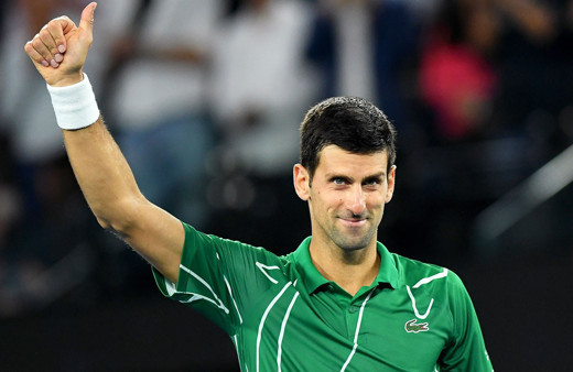 Son şampiyon Djokovic, Avustralya Açık'a galibiyetle başladı