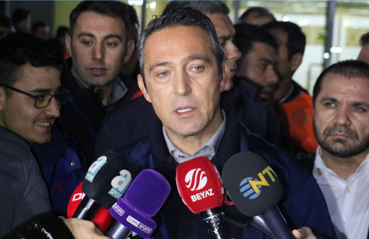 Ali Koç'a Trabzonspor taraftarından tepki