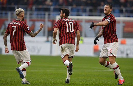 Hakan Çalhanoğlu'nun golü Milan'a yetmedi