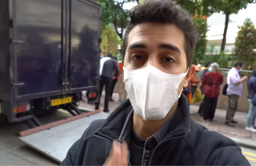 Corona virüsünü araştırmak için Çin'e giden YouTuber Ruhi Çenet'e mesaj yağdı