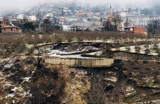 Ordu'da heyelan nedeniyle 12 bina tahliye edildi
