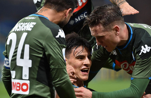 Eljif Elmas siftah yaptı Napoli kazandı