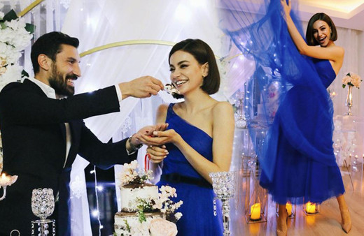 Yeni Gelin dizisinin yıldızı Şilan Makal futbolcu Şener Özbayraklı ile nişanlandı