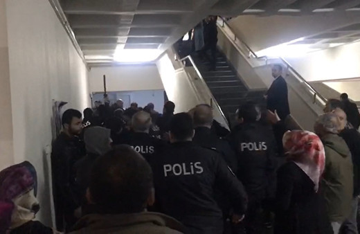 Bursa Adliyesinde akılalmaz pusu