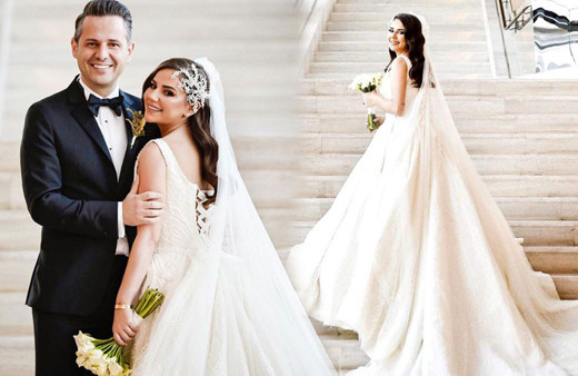 Merve Özbey Kenan Koçak ile evlendi ilk dansları sosyal medyaya damga vurdu