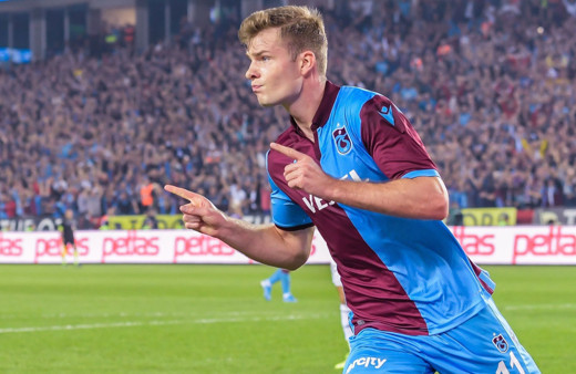 Trabzonspor'un golcüsü Sörloth PFDK'ye sevk edildi
