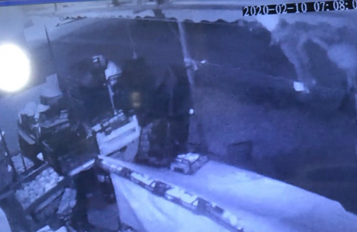 Sevgilisi tarafından vurulan kadının yaşadığı dehşet anları kamerada