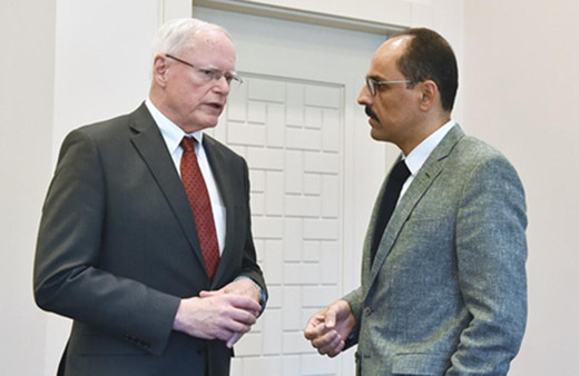 Türkiye-ABD zirvesi sona erdi! Kalın'dan 'Barışçıl ve siyasi çözüm' vurgusu