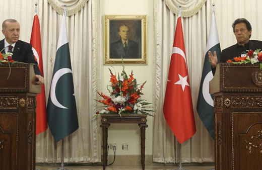 Cumhurbaşkanı Erdoğan ve Başbakan İmran Han'dan ortak basın açıklaması