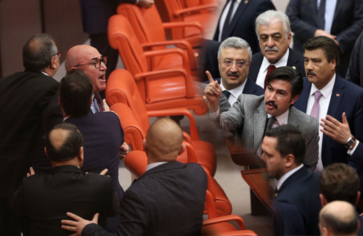 TBMM'de FETÖ'nün siyasi ayağı kavgası CHP'li Mahmut Tanal'ı çıldırtan fotoğraflar