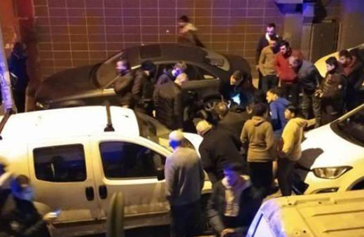 İstanbul Bahçelievler'de 3 bekçiye bıçaklı saldırı hareketli dakikalar