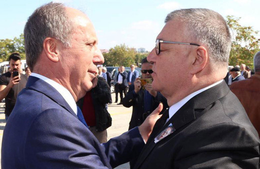 Bomba iddia: Belediye Başkanı Kesimoğlu, Muharrem İnce'ye kafa attı