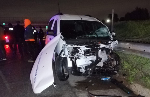 TEM Otoyolunda feci kaza: 2 ölü