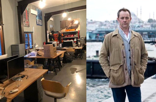 Ölümü gizem yaratan eski İngiliz ajanın ofisi ilk kez görüntülendi