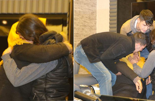 HDP önündeki eylemden bir güzel haber daha kızına kavuşan anne sevinçten bayıldı