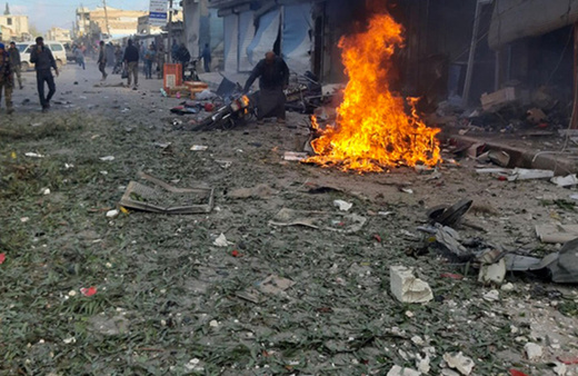 YPG/PKK'dan Tel Abyad'da bombalı saldırı! Ölü ve yaralılar var
