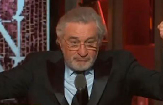 Herkes onu konuşuyor! Robert De Niro Trump'a böyle küfretti