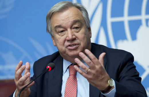 Guterres'ten katil İsrail'in Gazze'ye yönelik planına dair uyarı