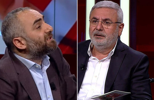 Mehmet Metiner İsmail Saymaz'ın FETÖ tweetlerini gösterince ortalık karıştı