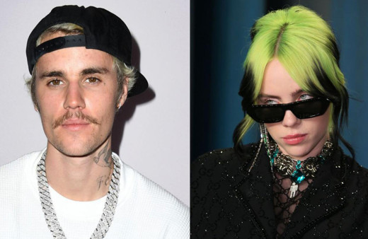 Justin Bieber gözyaşlarını tutamadı meslektaşı Billie Eilish'e sahip çıktı