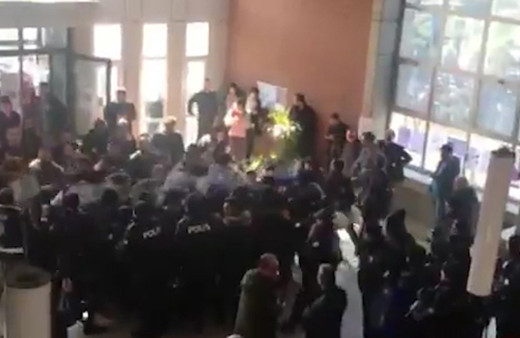 ODTÜ'de teröristleri savunan öğrencilere tepki