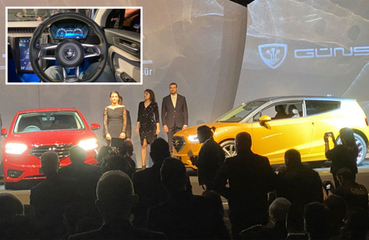 KKTC'nin yerli otomobili Günsel B9 tanıtıldı menzil mesafesine bakın