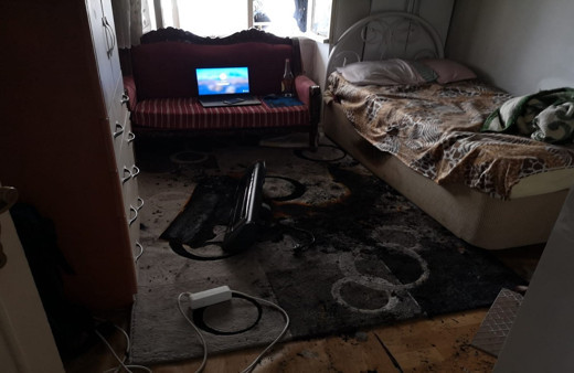 Elektrikli ısıtıcı ile ısınmak istedi hayatını kaybetti