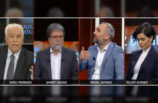 Doğu Perinçek ve İsmail Saymaz arasında sert tartışma