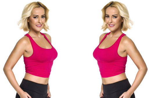 Helin Avşar frikik vermemek için göğüslerini çizdi kendini rezil etti