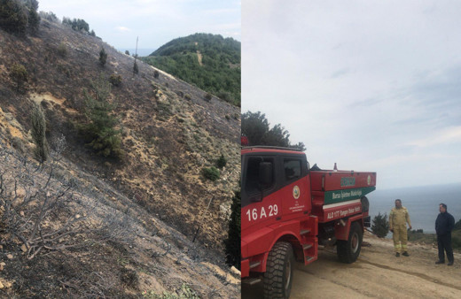 PKK elebaşı Abdullah Öcalan'ın kaldığı İmralı Adası'nda yangın çıktı