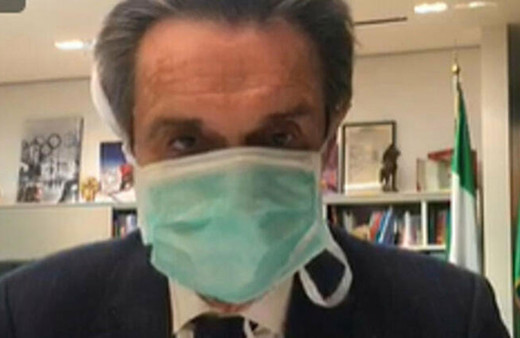 İtalya'da arkadaşı koronavirüs kapınca Lombardiya Başkanı kendini karantinaya aldı