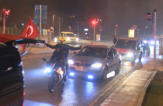 İstanbul'da İdlib şehitleri için 300 araçlık konvoy