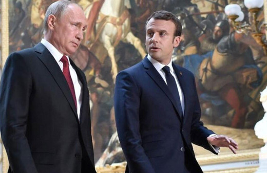 Putin ve Macron'dan İdlib görüşmesi