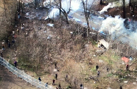 Yunanistan'dan tampon bölgedeki göçmenlere sert müdahale