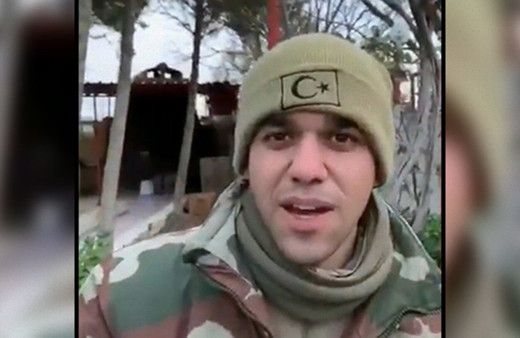 Şehitler İdlib'e giderken çektikleri videoda helallik istemiş