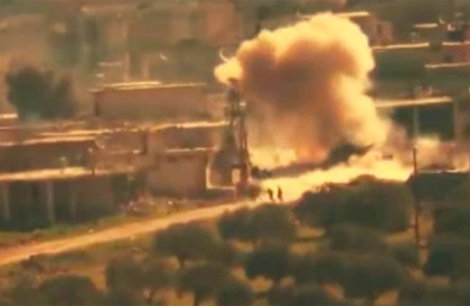 İdlib'de TSK destekli SMO rejim tankını vurdu