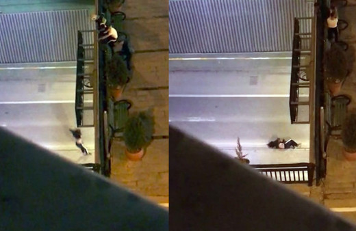 Isparta'da genç kadının intihar anı kameralara böyle yansıdı