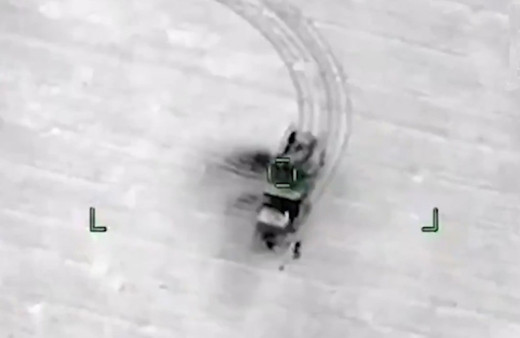 Türk SİHA'ları Esed'e göz açtırmıyor! Rejime ait Pantsir böyle vuruldu