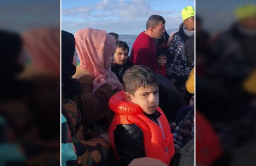 Sığınmacıların Ege Denizi'nde yaşadığı dram çocukların çığlıklarına yansıdı