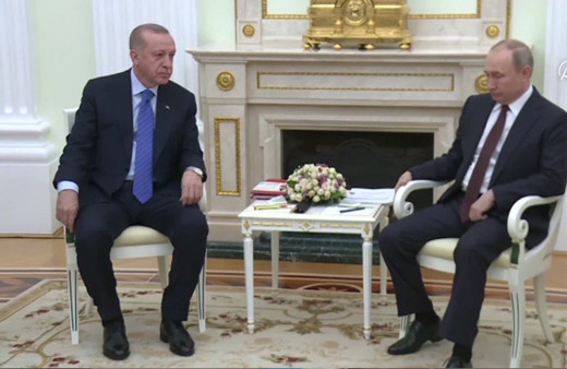 Cumhurbaşkanı Erdoğan Putin ile görüştü! Putin'den 33 şehit sözleri