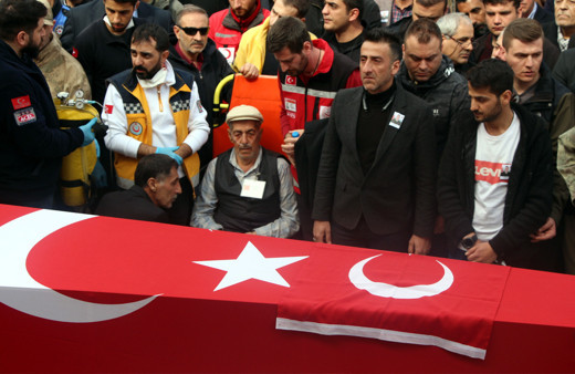 İdlib şehidi Ragıp Coşkun Elazığ'da son yolculuğuna uğurlandı