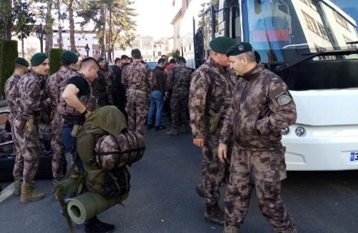 Ordu'dan Yunanistan sınırına 40 Özel Harekat polisi