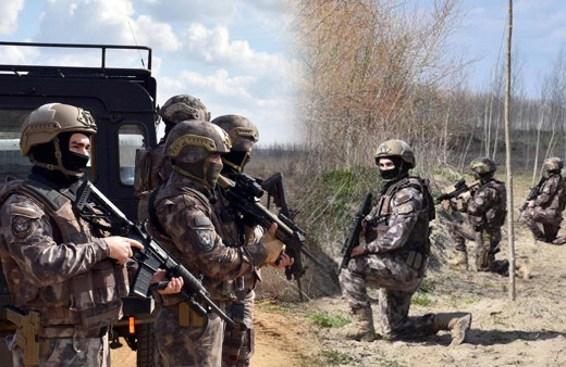 Yunanistan sınırında Özel Harekat polisleri göreve başladı