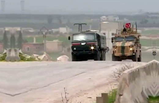 İdlib zirvesinin ardından Serakib'de ilk ortak devriye yapıldı